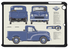 Morris Minor Pickup 1957-62 Small Tablet Covers